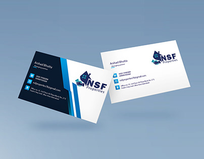 Business card for NSF Properties