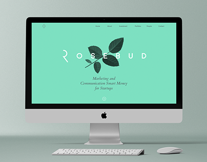 Rosebud Capital - corporate identity and web design