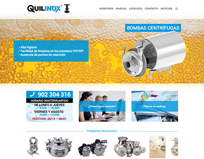 Quilinox – Web and Stationery