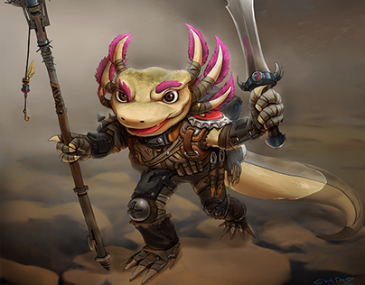Axolotl adventurer