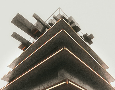 Surrealistic & Abstract Building in Blender