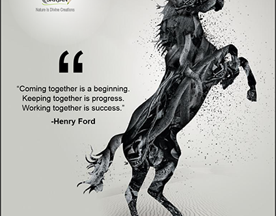 “Coming together is a beginning....