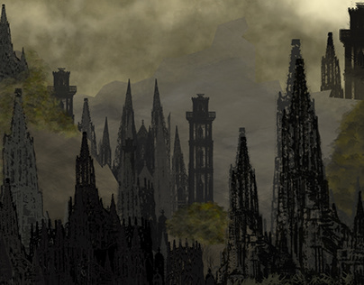 Forsaken City (Illustration Background)