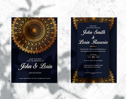 Professional INVITATION CARD for you