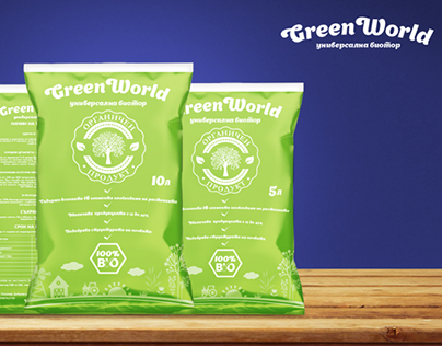Опаковка за биотор GreenWorld / Pack Design fertilizer
