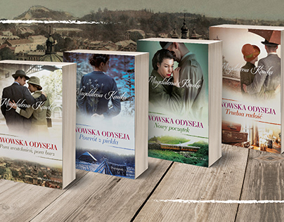 Book series design "Lwowska odyseja"