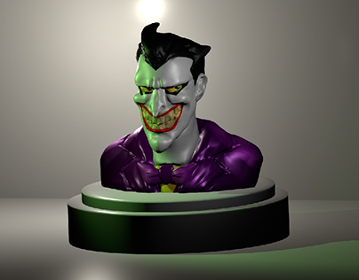 Project thumbnail - The Joker Sculpt 🃏