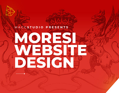 Moresi Webpage Landing