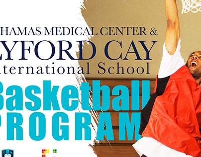 Lyford Cay School- Basketball booklet cover