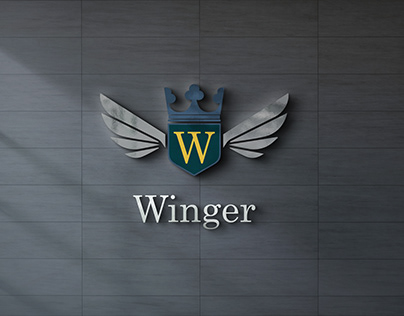 Winger logo design(Unused)