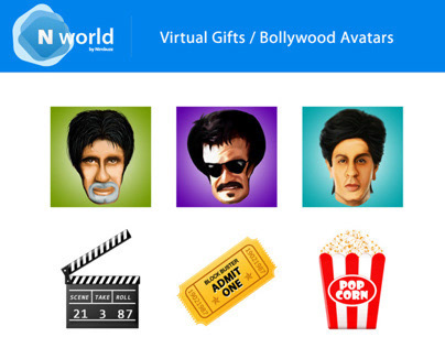 Bollywood Avatars / Virtual Gifts