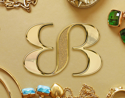 EB glamour monogram on Behance