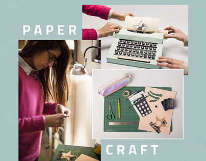 | Paper Craft Typing Machine |