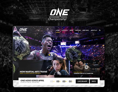 One Championship Redesign and Branding