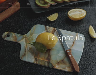 Design for Shopify Store "Le Spatula"