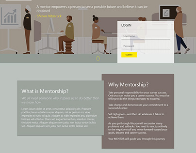 Internal Mentor / Men-tee Application to manage