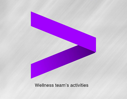 Accenture's wellness activities advertisements.