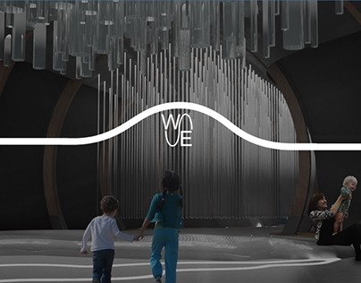 WAVE -Light Installation for EXPO2015 in Milan