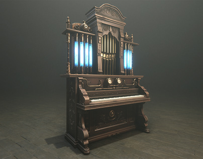 Steampunk Piano