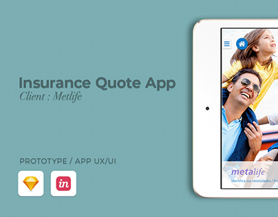 UX / UI Design | Insurance Quote App