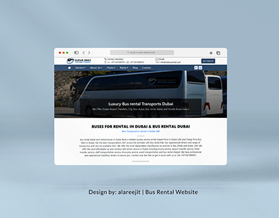 Website Design | Passenger Transport