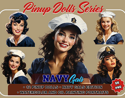 The Atelier Pinup Dolls Navy Gals Edition