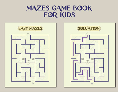 Amazon kdp mazes book for kids