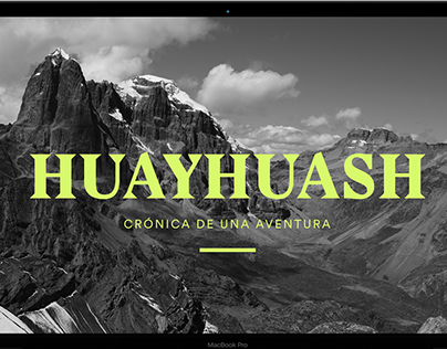 HUAYHUASH - crónica de una aventura