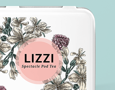 LIZZI Spectacle Pod Tea Packaging