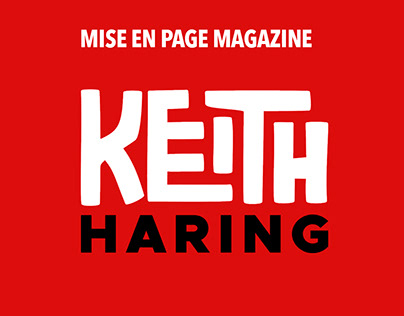 Création Magazine Keith Haring