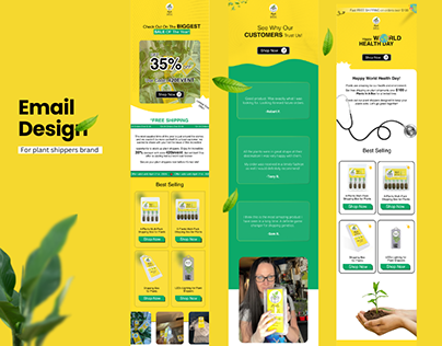 plants shipper email design | klaviyo email design