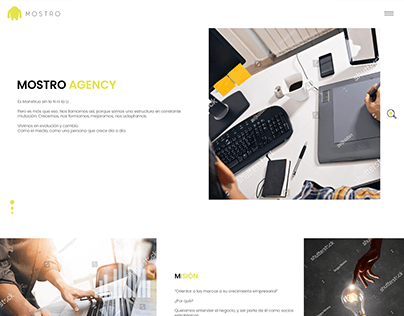 Web Design Mostro Agency