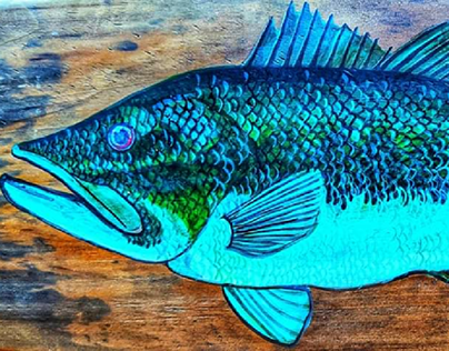 Largemouth Bass Fighting Fish