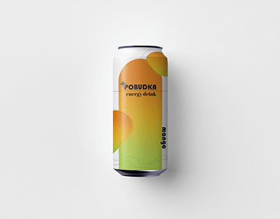 Can design- mango energy drink