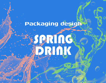 Spring Drink/Packaging desigh