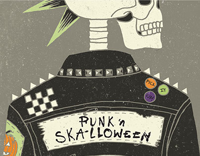 Punk n Ska-lloween Poster