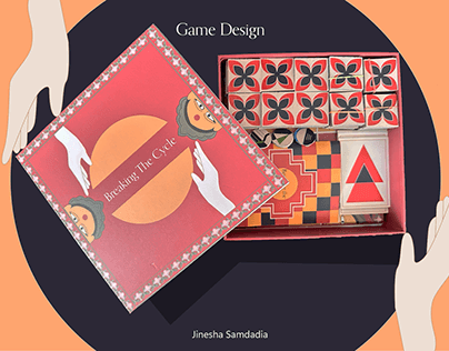 Game Design | Jain Cosmology | Abstract Symbol