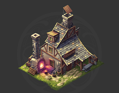 Isometric Buildings with Animation