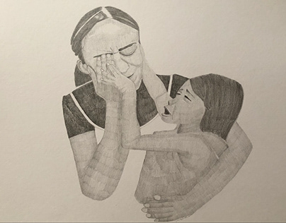 Sorrowful Mother & Child