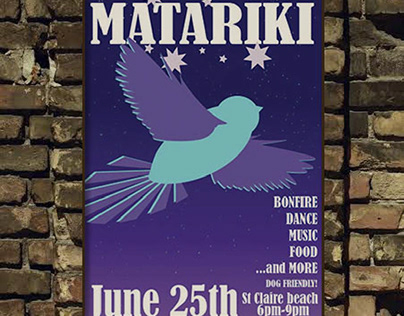 Matariki Festival Poster