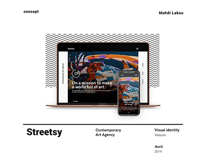 Streetsy - Art Agency Concept