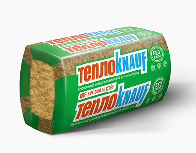 Редизайн упаковки ТЕПЛОKNAUF