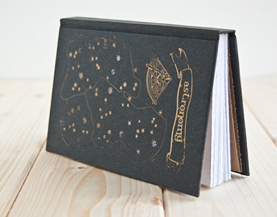 Handbound notebook Cover Illustrations