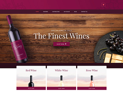 Wines ber Website