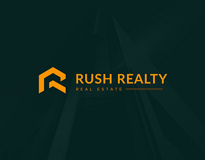 Rush Realty real estate Logo design & identity Design