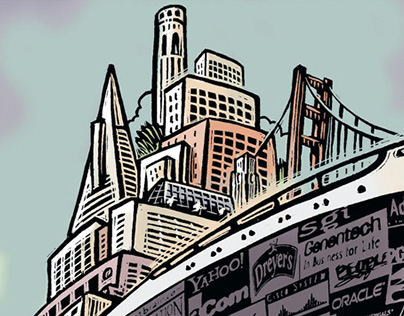SF Chronicle Illustrations