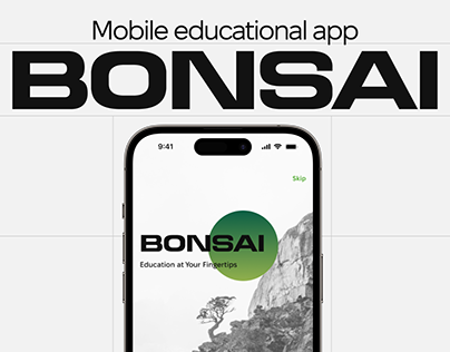 Bonsai - mobile app for education