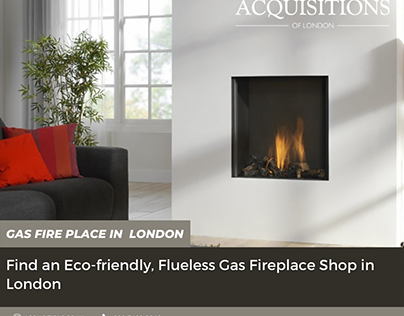 Gas Fire Place In London