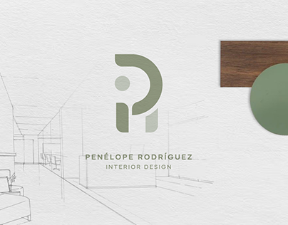 Interior Design Branding for Penélope Rodríguez