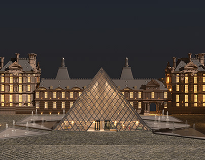 The Louvre Museum for NFT